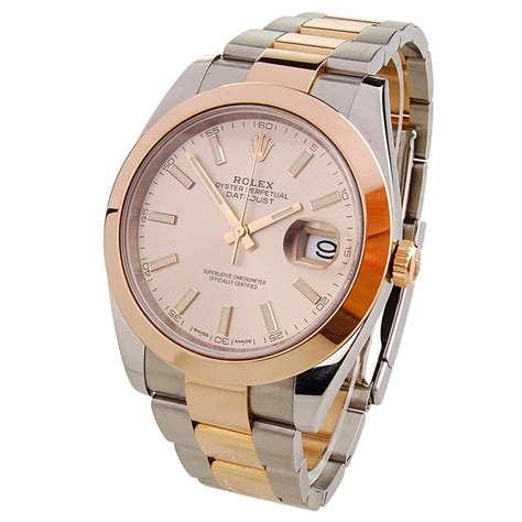 rolex datejust oyster perpetual rose gold